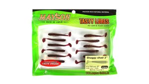 Виброхвост MAYSON Shaggy Shad 2 (уп.12шт) -121 MAYSON 2-121