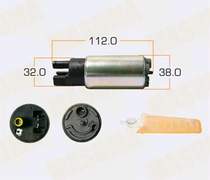 Насос топливный TOYOTA Yaris (99-05) MASUMA MPU-107, 23221-22140