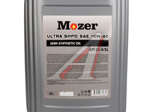 Масло моторное MOZER ULTRA SHPD 10W40 CI-4/SL 20л 4634881, MOZER 10W40