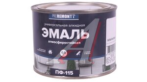 Краска белый матовый ПФ-115 PROREMONTT 0.5кг ПФ-115, PROREMONTT