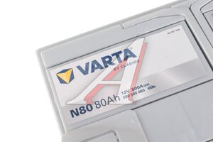 Аккумулятор VARTA Dynamic EFB 80А/ч обратная полярность 580 500 080, 6СТ80(0) N80