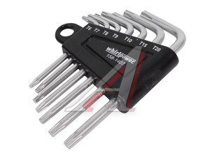 Набор ключей TORX T6-20 Г-образных 7 предметов WHIRLPOWER 27800130134