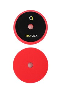 Круг полировальный на липучке с отверстием 150х25мм розовый TILFLEX TL60