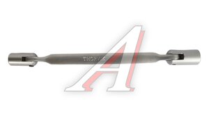 Ключ торцевой прямой 10х11мм шарнирный THORVIK DSW1011