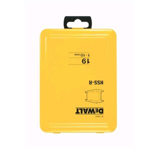 Набор сверл по металлу 1.0-10.0мм HSS (19шт.) DEWALT DT5913-QZ, DT5913