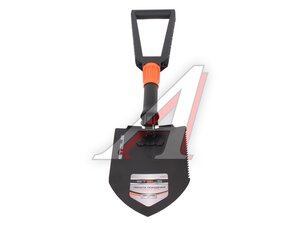 Лопата походная 150х205х253-590мм складная в чехле STELS 61462
