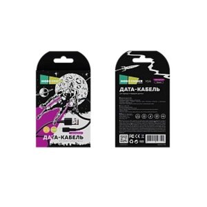 Кабель iPhone (5-) 2A 1м MORE CHOICE K14i 1м Black