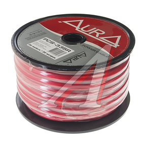 Кабель силовой 2Ga (35мм) 1м красный AURA PCS-335R 1м.