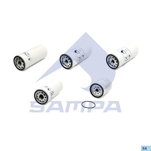 Фильтр топливный RENAULT Premium VOLVO FH12,FH16 компл.для ТО Long Life (масляные+топливные) SAMPA 030.816-01, 2.91830/030.816-01, 85137594