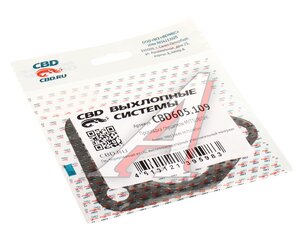 Прокладка MITSUBISHI Pajero (00-) выхлопной системы CBD CBD605.109, CBD605109