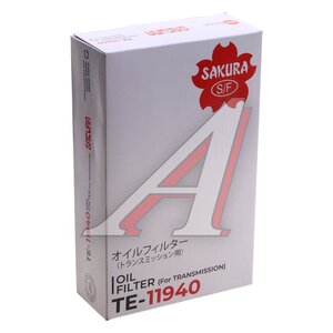 Фильтр масляный АКПП TOYOTA Camry (09-) (с прокладкой) SAKURA TE11940, JT21001K, 35330-73010