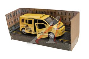 Модель автомобиля CITROEN Space Tourer ТАКСИ металлическая 12см желтая ТЕХНОПАРК SPATOU-12TAX-YE (72), 412063