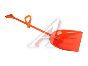 Лопата для снега Компакт 141*45*11см оранжевая LBPKN504