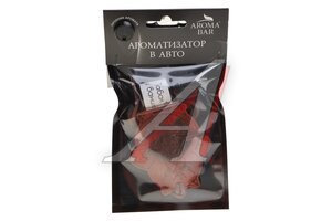 Подвеска с ароматизатором «КОТ БУБЛИК» коричневая "табак и ваниль" 5мл AROMA BAR 09catbrown5