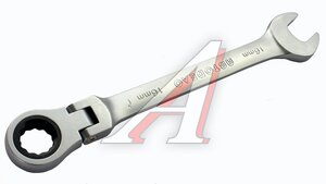 Ключ АвтоDело комб. с трещ. шарнирный 16мм 30205, 12804