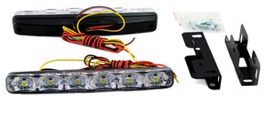 Огни ходовые дневного света 12V комплект ВЫМПЕЛ DRL-HP-6, W-DRL-HP6
