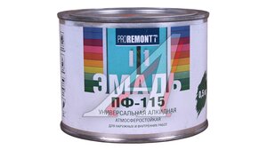 Краска оранжевый ПФ-115 PROREMONTT 0.5кг ПФ-115, PROREMONTT