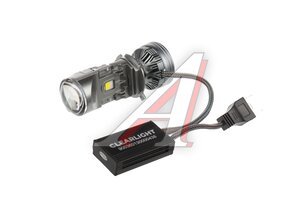Лампа светодиодная 12V H4 P43t MAX VISION 12000lm 4300K бокс (2шт.) CLEARLIGHT CLMVLENS4K-2
