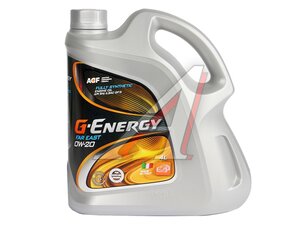 Масло моторное G-ENERGY Synthetic Far East GF-6A/SP 0W20 синт.4л 253142536, G-ENERGY 0W20