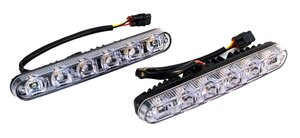 Огни ходовые дневного света 12V комплект ВЫМПЕЛ DRL-HP-X6, W-DRL-HPX6