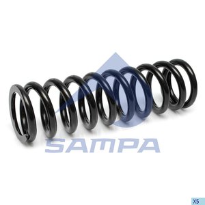 Пружина VOLVO FH12,FH16 амортизатора кабины SAMPA 030.369, 1075357