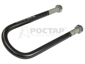 Стремянка BPW рессоры (М24/320х152мм) U-образная верх круглого сечения ROSTAR 180.41084, 0313841084