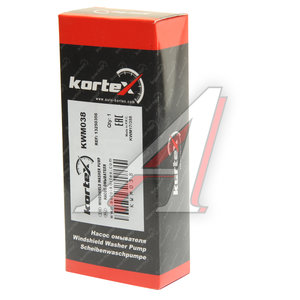 Насос омывателя CHEVROLET Cruze (09-) KORTEX KWM038, 13250356