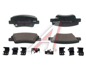 Колодки тормозные HYUNDAI Staria (21-) задние (4шт.) OE 58302-CGA30