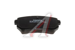 Колодки тормозные KIA Optima (15-) задние (4шт.) HAGEN SANGSIN GP1850, SP1850, 58302-D4A00