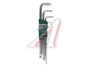 Набор ключей шестигранных 1" 9 предметов JONNESWAY H06SA209S