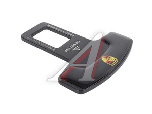 Заглушка ремня безопастности металлическая "Porsche" 1шт. 872460, PORSCHE