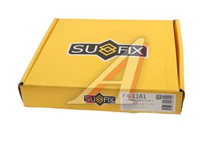 Диск тормозной NISSAN Juke (10-) передний (1шт.) SUFIX FX1181, DF6471, 40206-1KA3A