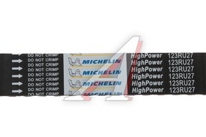 Ремень ГРМ RENAULT Kangoo,Logan,Megane (01-) (1.5) (123х27) MICHELIN 123RU27, CT1035