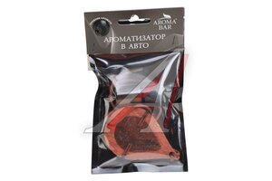 Подвеска с ароматизатором «Капля» коричневая "табак и ваниль" 5мл AROMA BAR 09dropbrown5