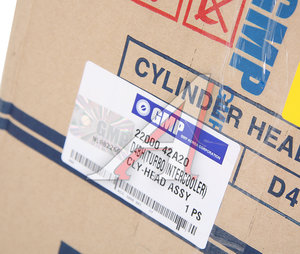 Головка блока HYUNDAI Porter дв.D4BF цилиндров в сборе (22001-42U00) GMP 22000-42A20, G22100-42A20/22001-42U00
