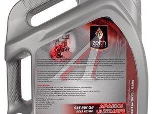 Масло моторное ZEITH APACHE ULTIMATE 5W-30 SN 4 л UA53004, ZEITH 5W30