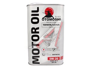 Масло моторное OTOMOSHI for TOYOTA/LEXUS SN+ 0W20 1л MF210075, OTOMOSHI 0W20