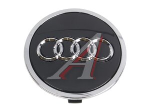 Заглушка литого диска AUDI черный хром 55-69 B0601170A