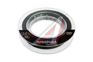 Леска пл.Kosadaka SUPER 300м,green,0,18мм,10,1кг BSLX4-300-DG-018, 830734