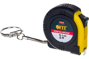 Рулетка 1м брелок 1м FIT 17824