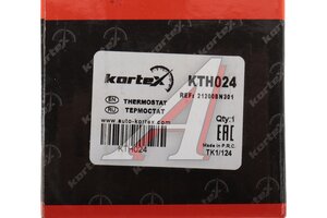 Термостат NISSAN X-TRAIL 2.0DCI MITSUBISHI OUTLANDER 3.0i 06- KTH024 KORTEX KTH024, TH27082G1, 1305A191