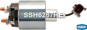 Реле втягивающее NISSAN Wingroad (99-08) стартера KRAUF SSH6287HE, TT76239, 23343-0M30A