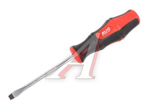 Отвертка шлицевая SL6.0x100 мм магнитная (сталь CrV) AVS A40087S