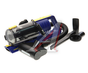 Пылесос автомобильный 12V 80W 5500Pa (3 насадки) синий GOODYEAR GY000192, GY-VC-02