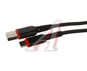Кабель USB Type C 3A 1м черный HOCO X59 black, 00211