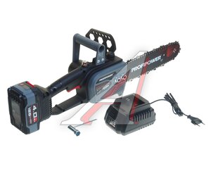 Пила цепная аккумуляторная 18.0В 4.0Ач 30см (1АКБ Li-Ion) бесщеточная PROFIPOWER MKDUC-18V, E0114