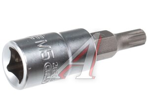 Бита-головка 1/4" SPLINE M5 LIGE LG-28505