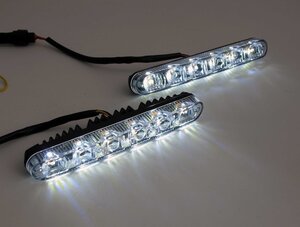 Огни ходовые дневного света 12V комплект ВЫМПЕЛ DRL-HP-X6, W-DRL-HPX6