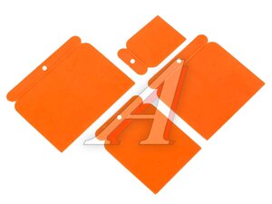 Набор шпателей 45-70-95-115мм пластик 4 предмета BERIL 841002, 10028