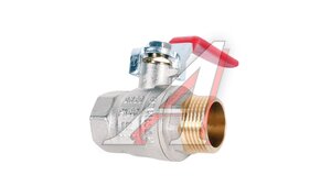 Кран шаровый ROMMER стальная рукоятка 3/4" вн.-нр. RBV-0002-0210320